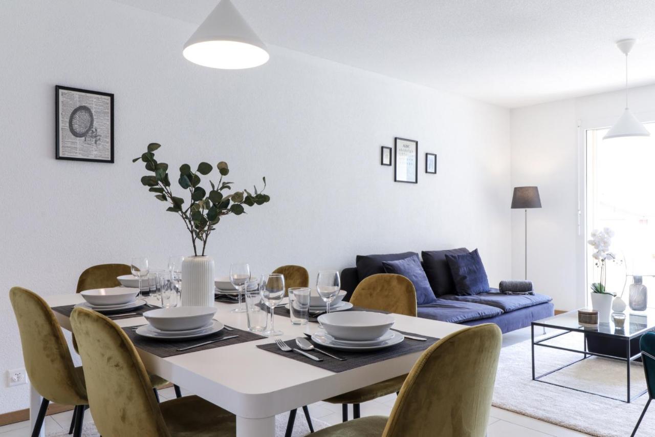 Nice Apartment Ideally Located In Martigny Ngoại thất bức ảnh