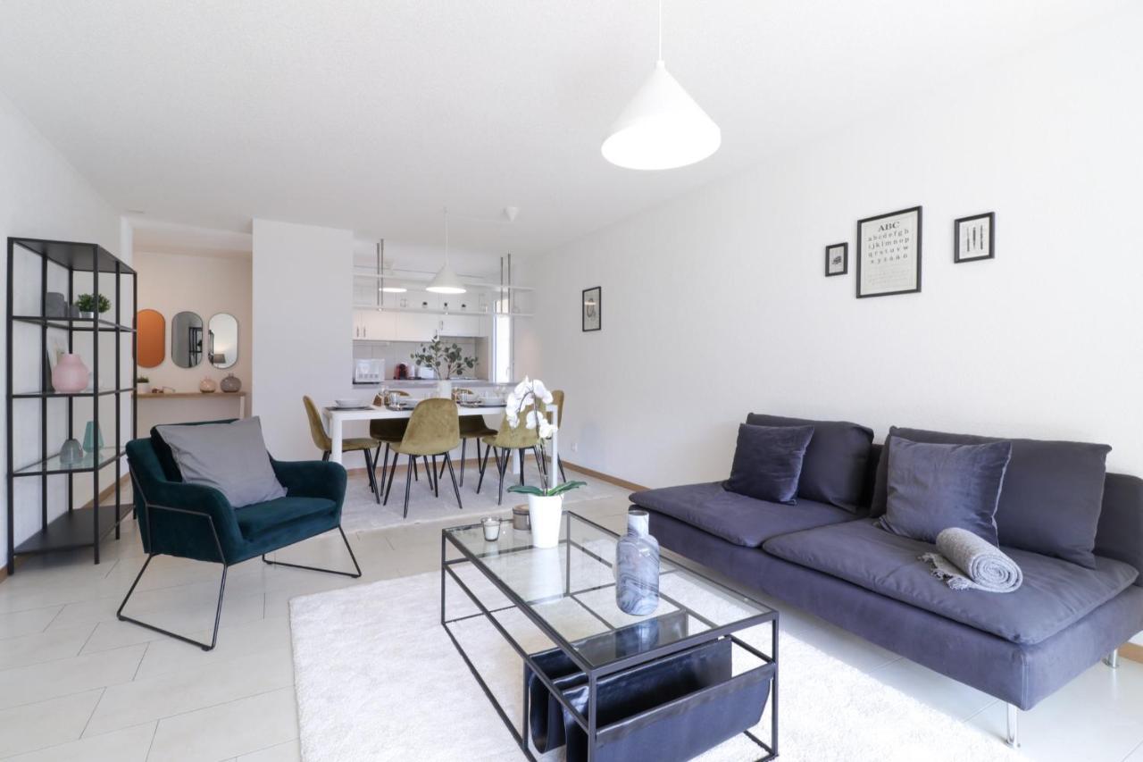 Nice Apartment Ideally Located In Martigny Ngoại thất bức ảnh