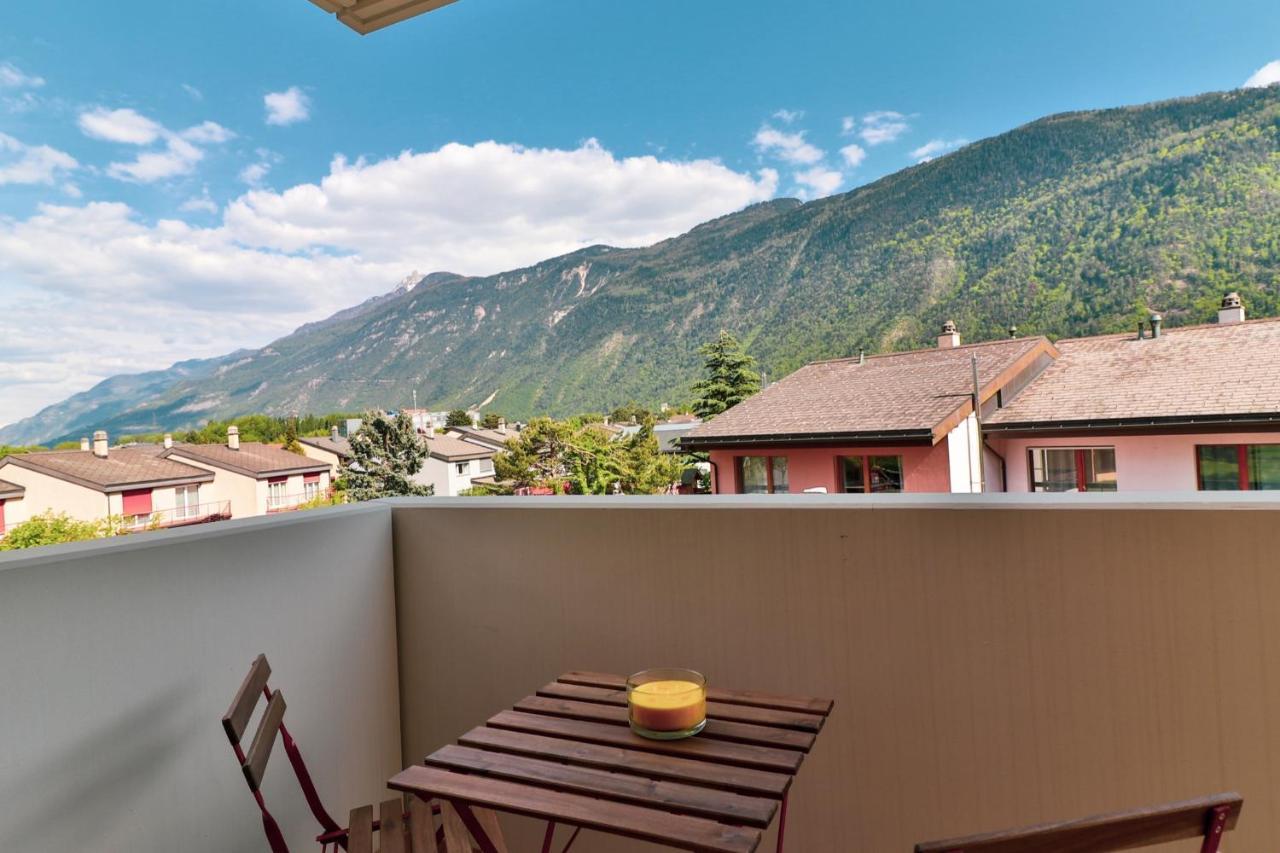Nice Apartment Ideally Located In Martigny Ngoại thất bức ảnh