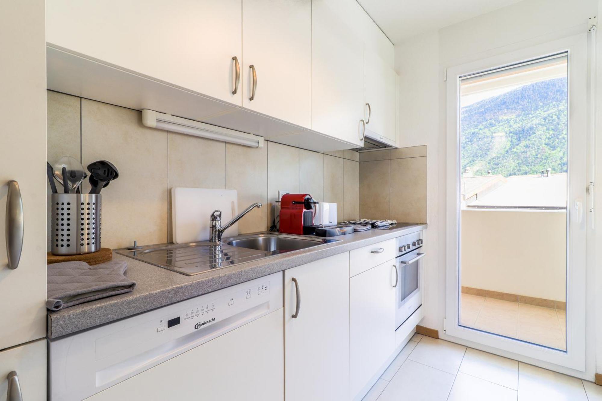 Nice Apartment Ideally Located In Martigny Ngoại thất bức ảnh