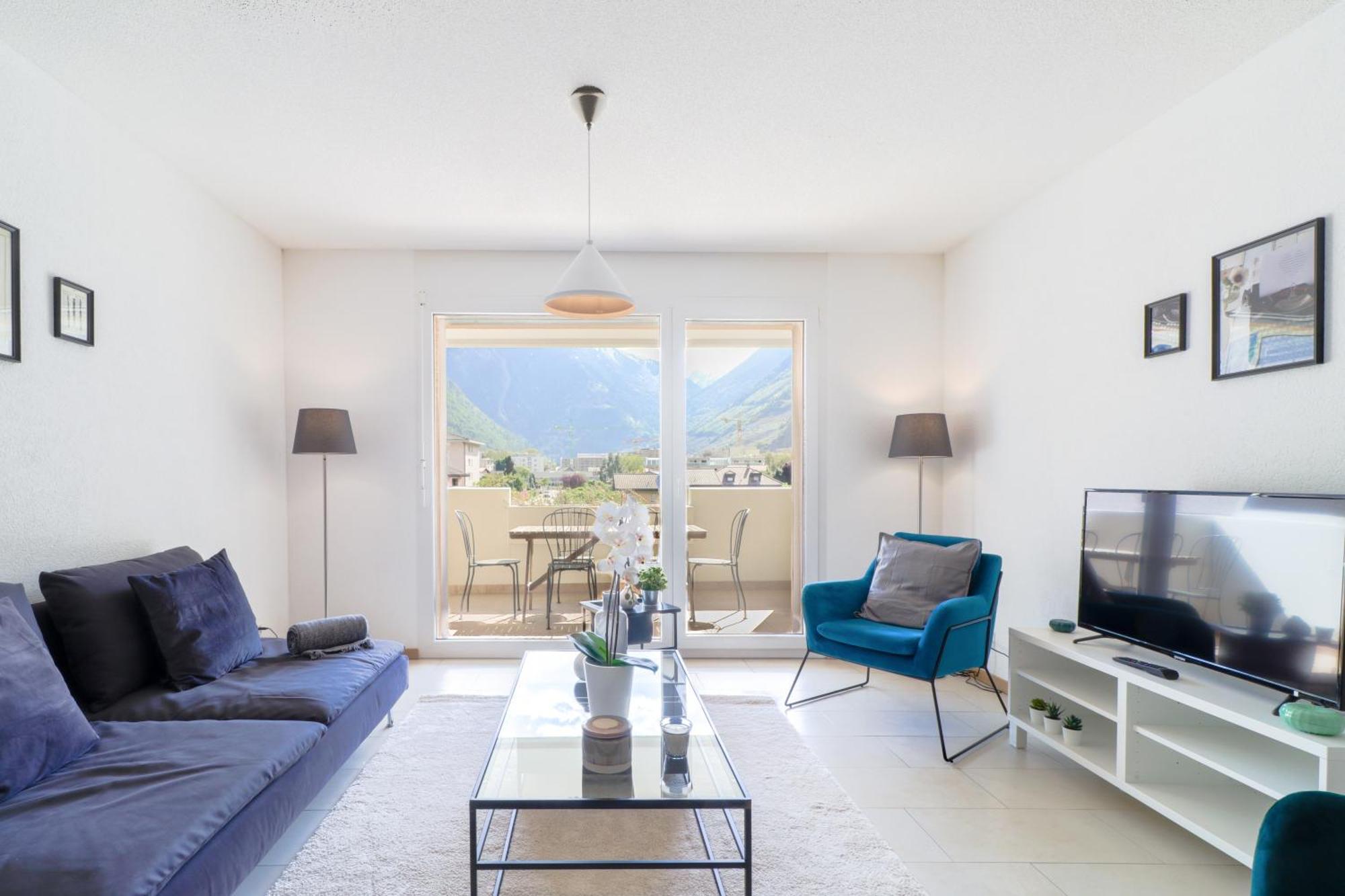 Nice Apartment Ideally Located In Martigny Ngoại thất bức ảnh
